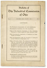 image of Bulletin of the Industrial Commission of Ohio. Vol. 1 no. 3 (August 1, 1914)