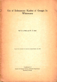 Use of Sedimentary Kaolins of Georgia in Whitewares