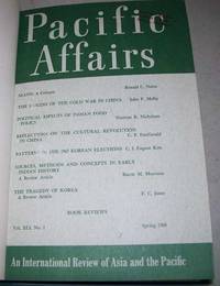 Pacific Affairs Volume 41, Spring and Summer 1968