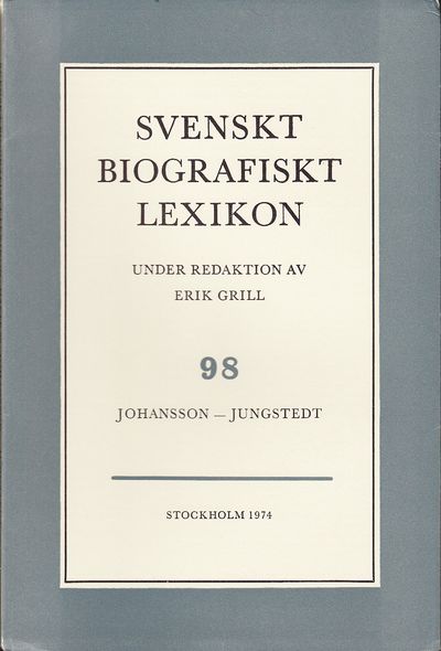 Svenskt Biografiskt Lexikon. Häfte 98 [=Band 20]…