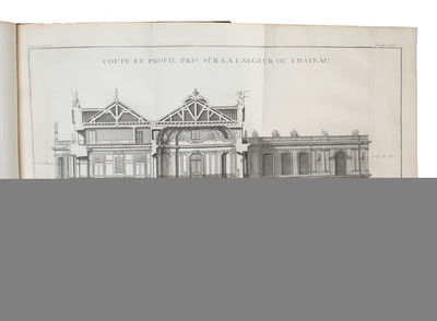 De la Distribution des Maisons de Plaisance et de la Décoration des Edifices en general. Ouvrage enrichie de cent soixante Planches en taille-douce, gravées par l'Auteur. 2 Vols. (photo 3)