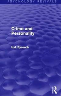 Crime and Personality