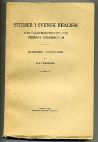 Studier i svensk realism. 1700-talstraditionen…