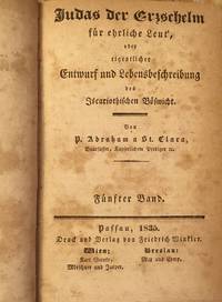 Judas der Erzschelm fur Ehrliche Leut' by Abraham a St. Clara - 1835