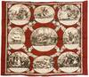 JACQUES’ ADVENTURES AT SEA: A RARE PRINTED TEXTILE FROM 19TH-CENTURY FRANCE <br> [Maritime Story of Jacques Va-de-Bon-Coeur].