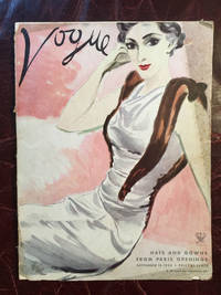VOGUE September 15, 1933 HATS AND GOWNS FROM PARIS Openings Bergdorf Goodman