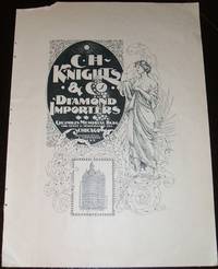 1893 Illustrated Advertisement for C. H. Knight & Company Diamond  Importers of Chicago , ILL