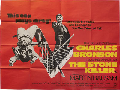 The Stone Killer (Original poster for the 1973 film)