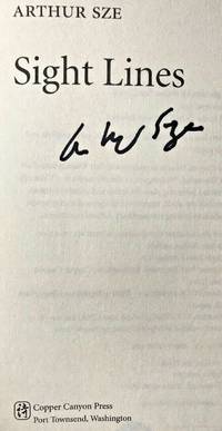 SIGHT LINES (SIGNED to Full Title Page)