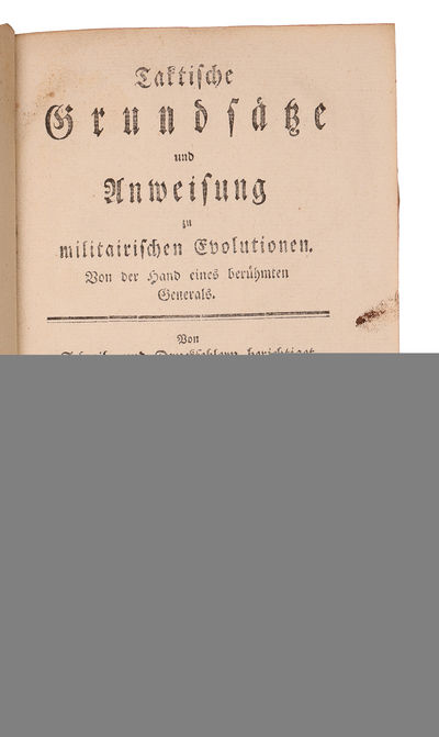 Taktische Grundsätze und Anweisung zu militairischen Evolutionen. (photo 2)