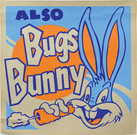 image of Collection of four original Looney Tunes silkscreens, circa 1960s, featuring Bugs Bunny, Porky Pig, Sylvester the Cat, and Tweety Bird