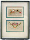 Two Great War silk postcards; (photo 0)