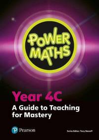 Power Maths Year 4 Teacher Guide 4C (Power Maths Print)