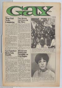 cover of Gay: vol. 3, #81, July 24, 1972; New Jersey Activists on the Move