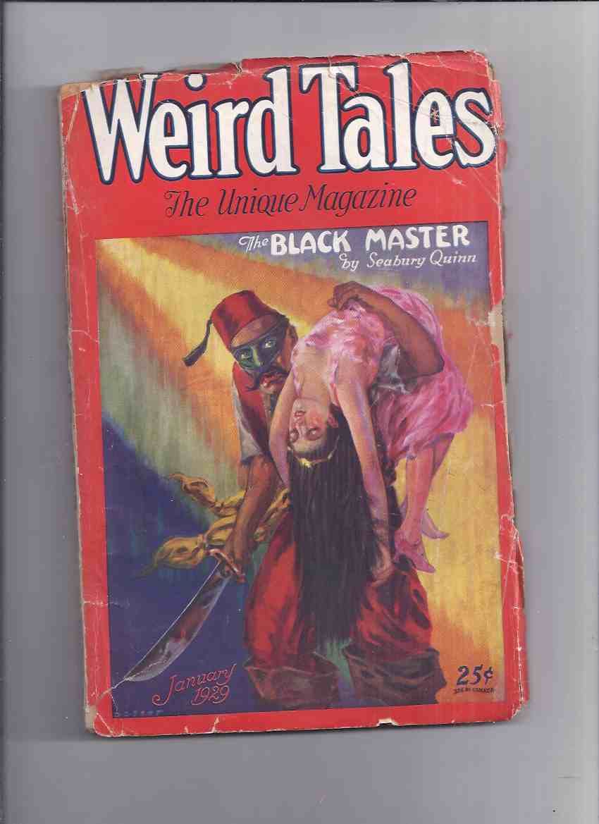 Weird Tales Magazine ( Pulp ) / Volume 13 ( xiii ) # 1, January 1929 ( Skulls  in the Stars [ Solomon Kane ];&hellip; by H P Lovecraft; Robert E Howard;