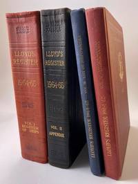Lloyd's Register of Shipping. Register Book 1964-65. Vol. I: Register of Ships. Vol. II:...