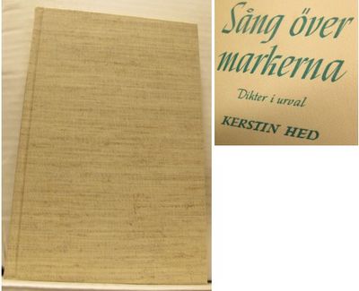 Sång över markerna. Dikter i urval.