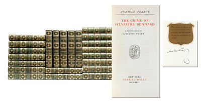 The Works of Anatole France (Signed Limited Edition in 30 vols.)