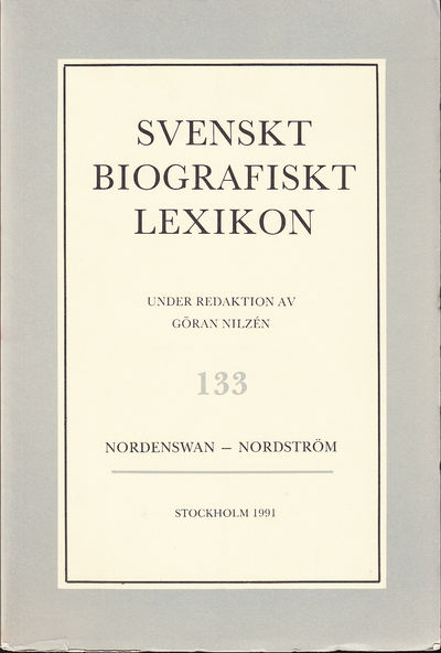 Svenskt Biografiskt Lexikon. Häfte 133 [=Band 27]…