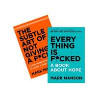 Combo Pack : The Subtle Art of Not Giving a F*ck and Everything Is F*cked : A Book About Hope by...