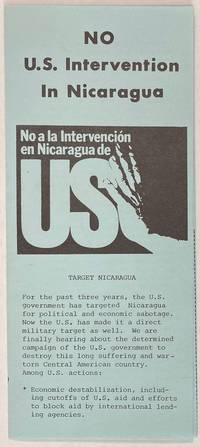 image of No US intervention in Nicaragua