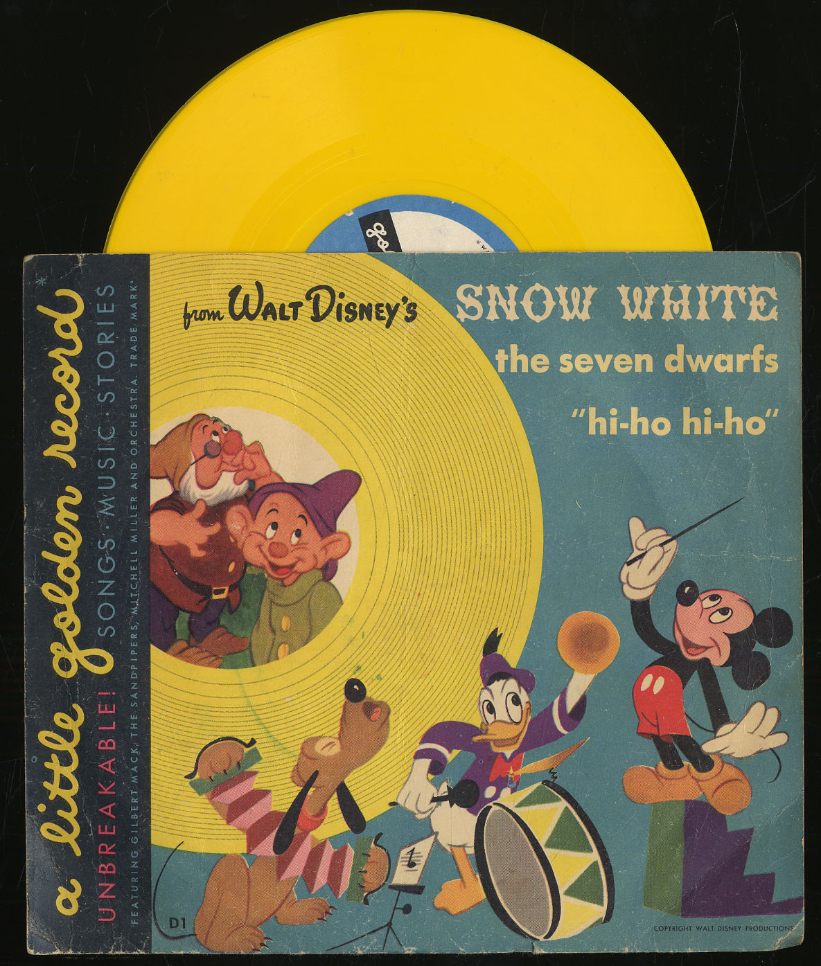 Vinyl Record]: From Walt Disney's Snow White, The Seven White, The