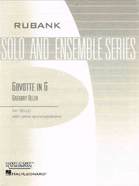 cover of Rubank Publications Gavotte in G Rubank Solo/Ensemble Sheet Series Softcover Arranged by G. Aller