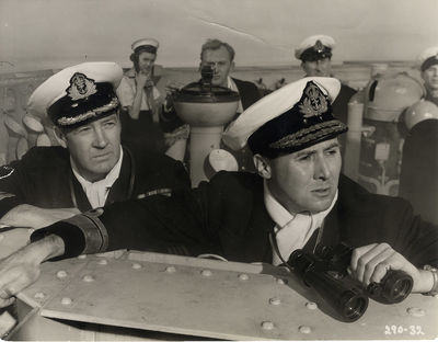 Michael Powell (director) PURSUIT OF THE GRAF SPEE [UK title: THE BATTLE OF THE RIVER PLATE] (1956-58) Photo archive