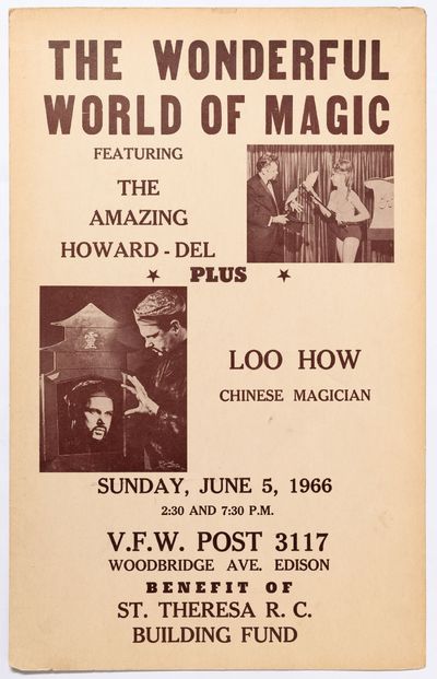 (Broadside): The Wonderful World of Magic Featuring The Amazing Howard-Del Plus Loo How Chinese Magician