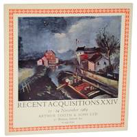 Recent Acquisitions XXIV November 11-24, 1969