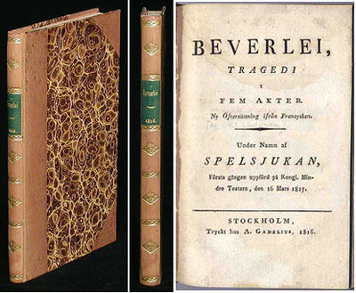 Beverlei, tragedi i fem akter. Ny öfversättning…