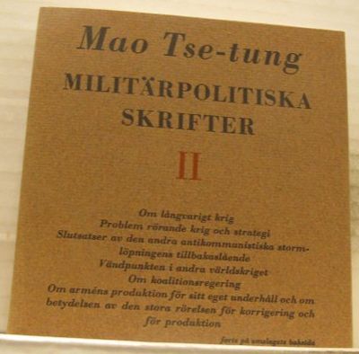Militärpolitiska skrifter.