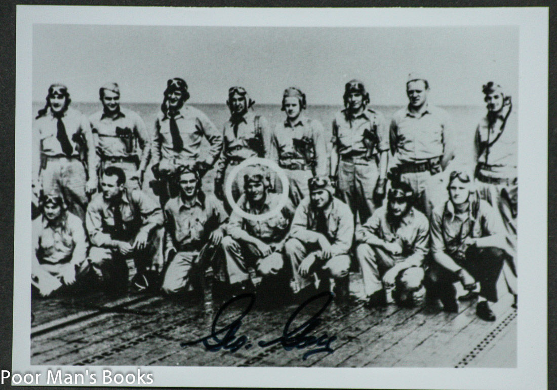 George Caron AUTOGRAPHS OF THREE CELEBRATED WW II AIRMEN, ENOLA GAY, BOCK'S CAR ...