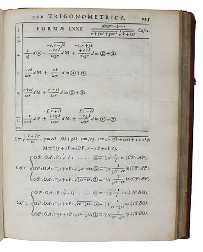 Harmonia Mensurarum, sive Analysis & Sythensis per rationum & angulorum mensuras promotae: accedunt alia Opuscula Mathematica. - ["EARLIEST ATTEMPT TO FRAME A THEORY OF ERRORS"] (photo 3)