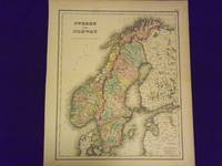 Colton's Map of Sweden and Norway.