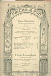 GESU BAMBINO THE INFANT JESUS-JESU REDEMPTOR PASTORALE PIANO SHEET MUSIC