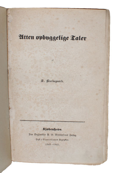 Atten opbyggelige Taler.