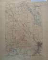 Maine (Penobscot County) Bangor Quadrangle, Topography, State of Maine, U.S. Geological Survey, Charles D. Walcott, Director