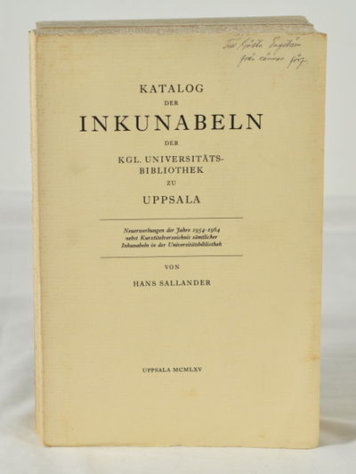 Katalog der Inkunabeln der Kgl.…