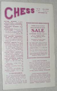 Chess: September 1963, Volume 28, No. 441-442
