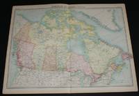 Map of Canada from the 1920 Times Survey Atlas (Plate 82 Dominion of Canada - Political)