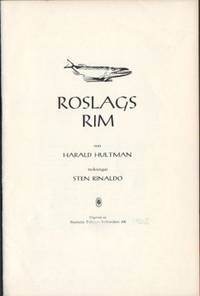 Roslagsrim. Teckningar Sten Rinaldo.