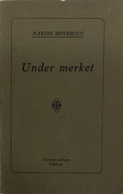 Under merket. 2dre upplaget