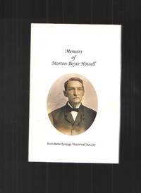 cover of Memoirs of Morton Boyte Howell