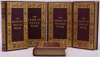 Plays / Novels and Fairy Tales / Prose / Essays / Poems (Oscar Wilde in Five Volumes). by Wilde, Oscar;  Decorations and Types specially designed by Frederic W. Goudy - 1914