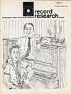 Record Research: The Magazine of Record Statistics and Information, Issue 27, March/April 1960