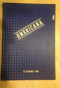 Americana by Adams, Glen Cameron - 1940