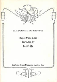 Ten Sonnets to Orpheus by Rainer Maria Rilke - First printing - 1972 - from Passages Bookshop (SKU: 003452)