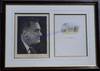 President Roosevelt Oversized Signed Photograph And Signed White House Vignette From The Democratic Book