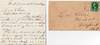 Original 1872 Rhode Island Quaker Letter from Daniel Kenyon East Greenwich, to Levi Chase, Newport